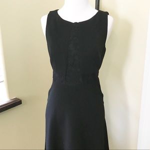 BCBGeneration Black Sleeveless Cocktail Dress Sz 6